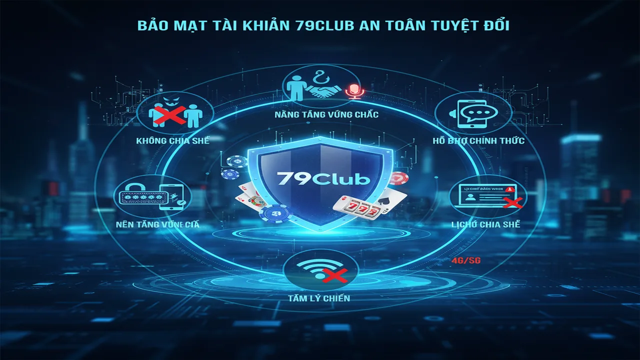 Mẹo bảo mật tài khoản game bài tuyệt đối 79Club