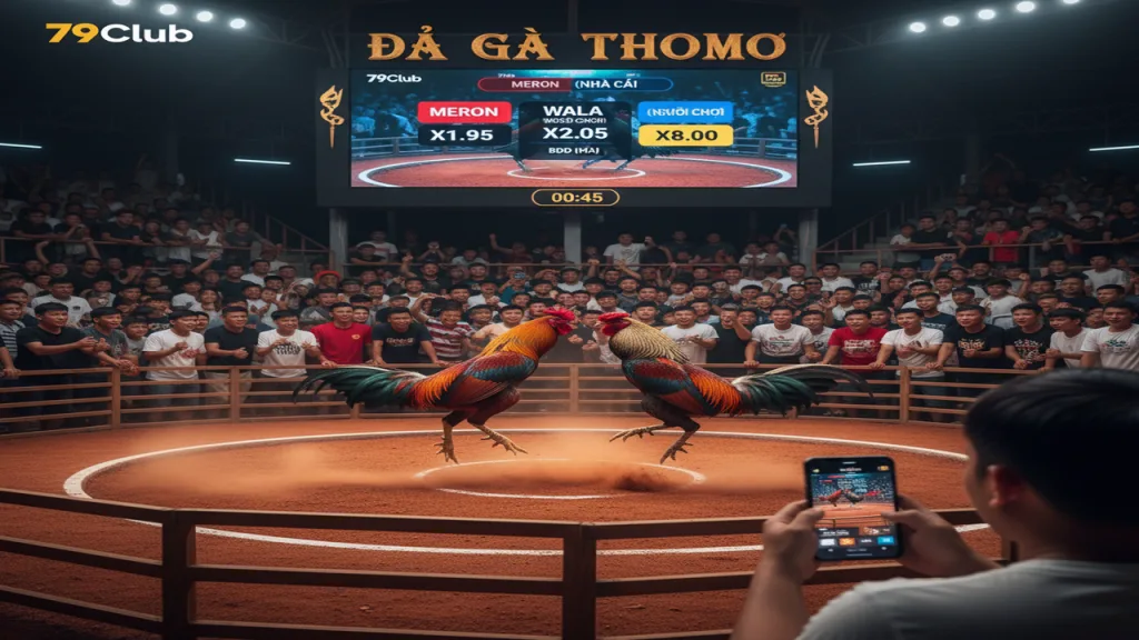 Cách cá cược Đá Gà Thomo trực tiếp chuẩn xác 79Club