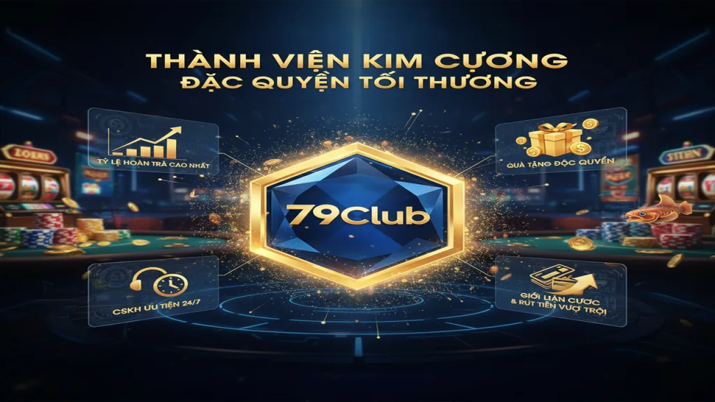 Đặc quyền thăng hạng thành viên Kim Cương 79Club