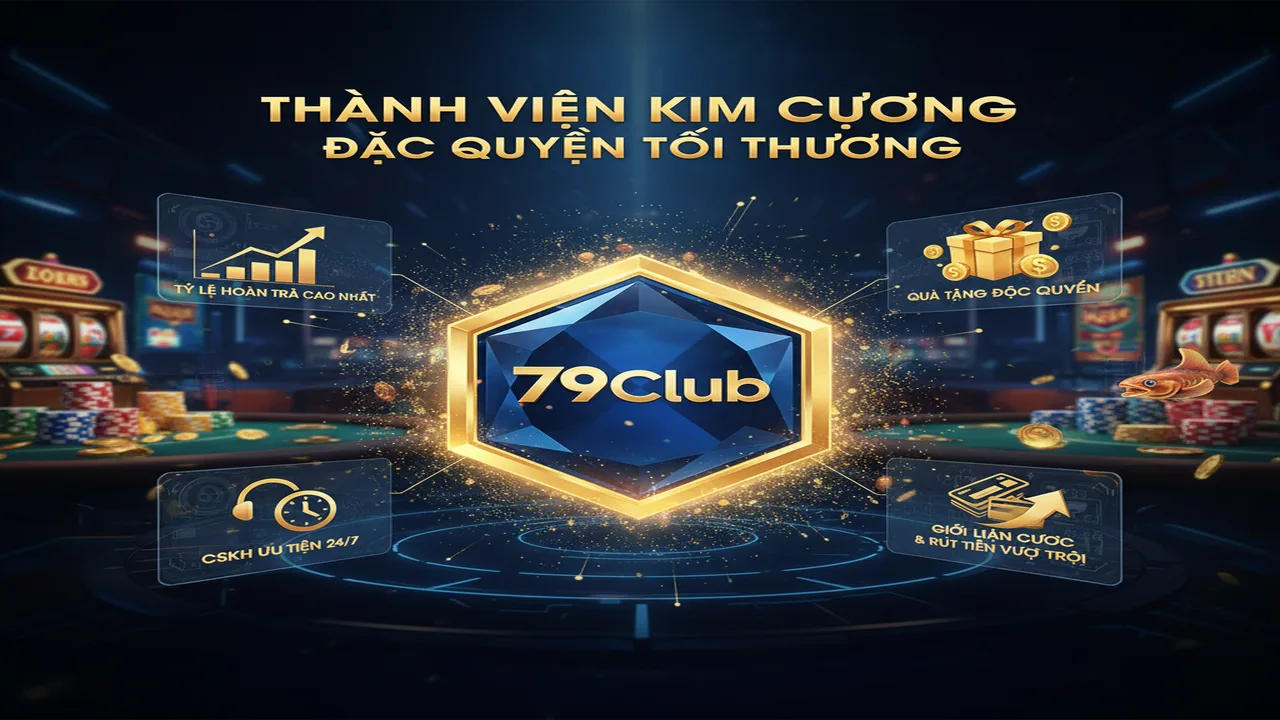 Đặc quyền thăng hạng thành viên Kim Cương 79Club