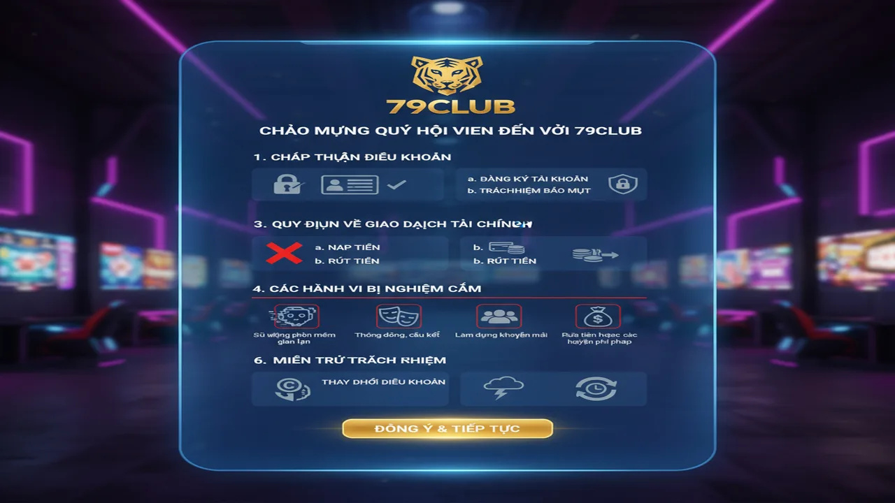 Điều Khoản Sử Dụng 79Club