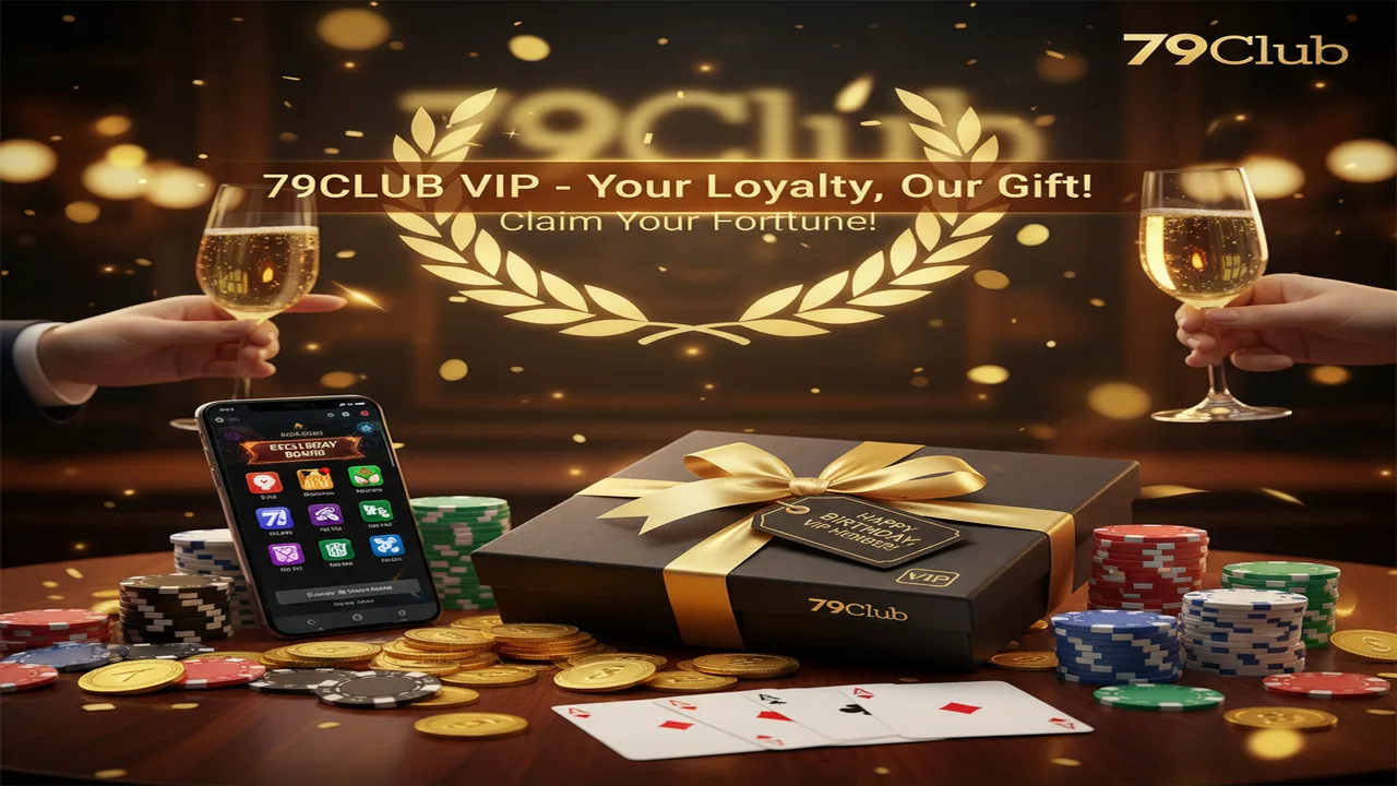 Quà tặng sinh nhật thành viên VIP cực hấp dẫn 79Club