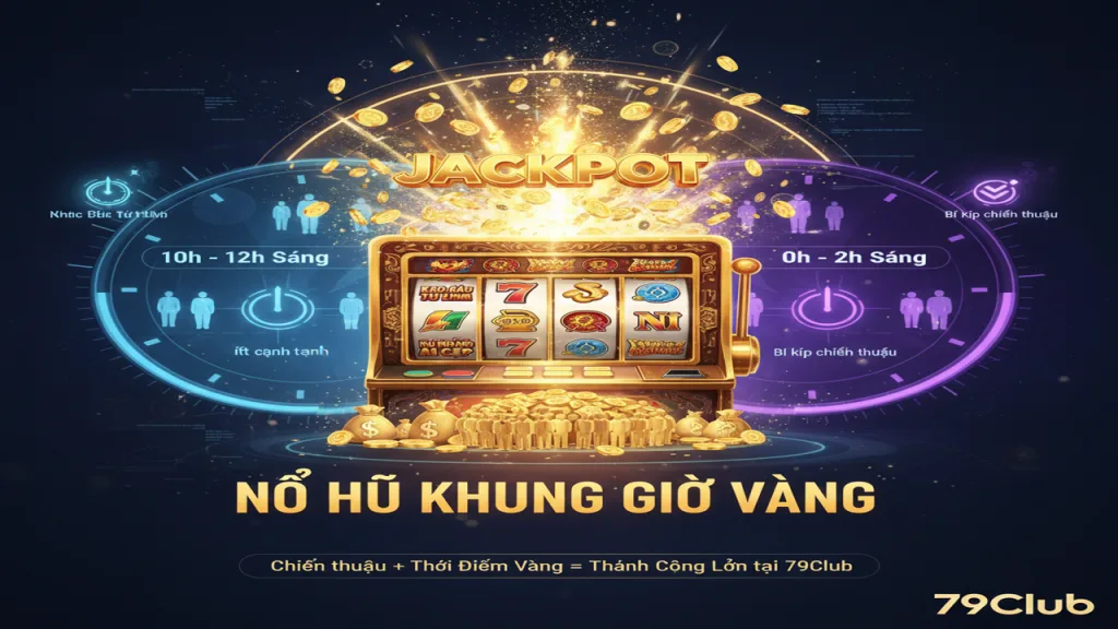 Thời điểm vàng để quay hũ dễ nổ nhất 2026 79Club
